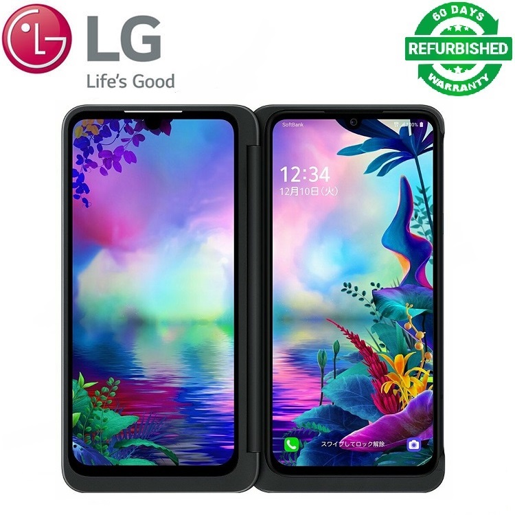 Refurbished LG G8X ThinQ Single Screen / Dual Screen 128GB + 6GB RAM Snapdragon 855 6.4 inches single sim Mobile Android Smartphone