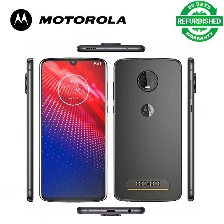 Refurbished Motorola Moto Z4 4GB RAM 128GB ROM 6.4 inch Snapdragon 675 4G Phone Mobile Smartphone