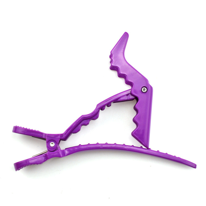 6Pcs/Lot Professional Salon Section Hair Clips Hairdressing Hairpins Plastic Hair Care Styling Tools