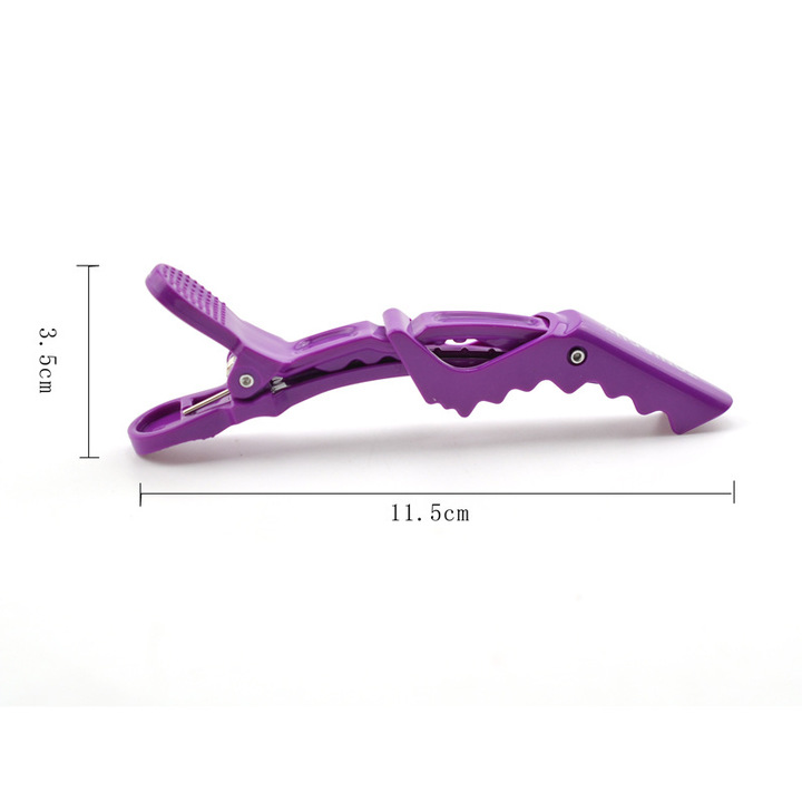 6Pcs/Lot Professional Salon Section Hair Clips Hairdressing Hairpins Plastic Hair Care Styling Tools