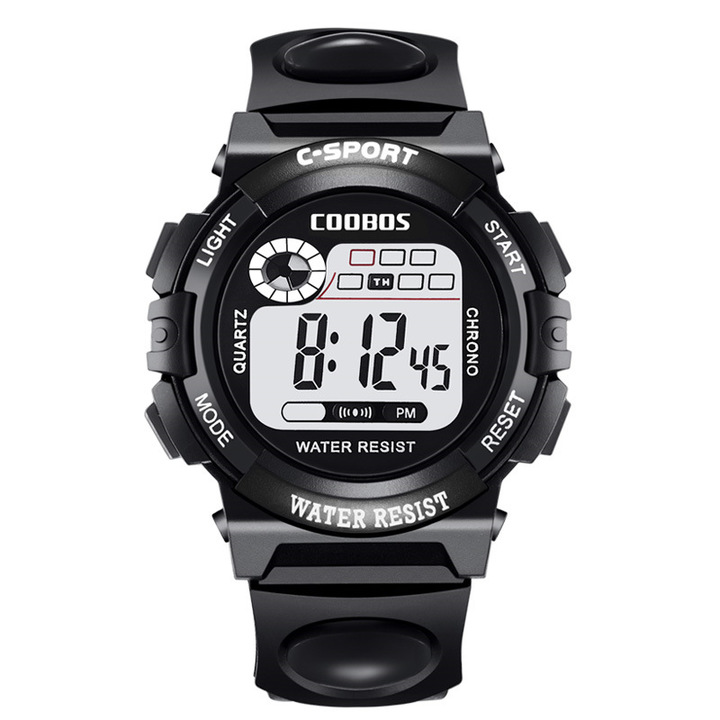 1pcs sports electronic watch led waterproof multifunction watches men and women or for kids