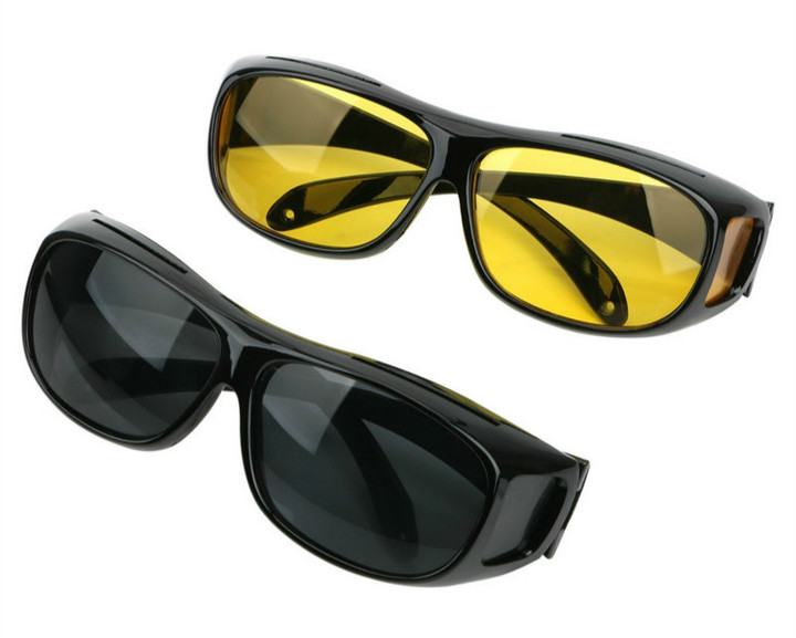 Fashion Optic Night Vision Driving Anti Glare HD Glasses Wind Protection Sunglasses for man or woman