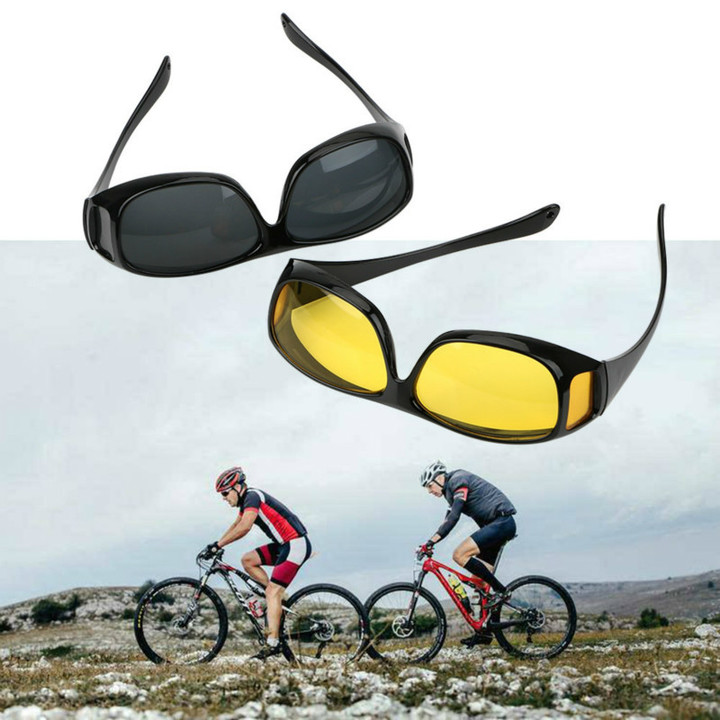 Fashion Optic Night Vision Driving Anti Glare HD Glasses Wind Protection Sunglasses for man or woman