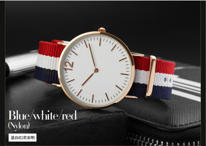 Quartz watches men fashion personality belt watch male student European and American style watche