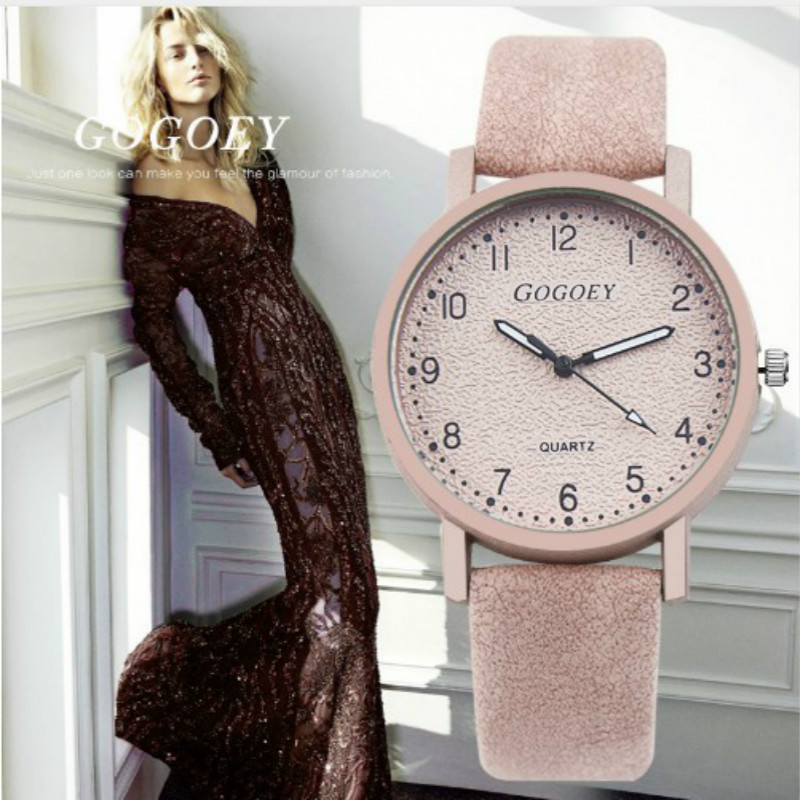 Women&apos;s Watches Fashion Ladies Watches  Korean Fashion Creative Personality Round Dial watch women