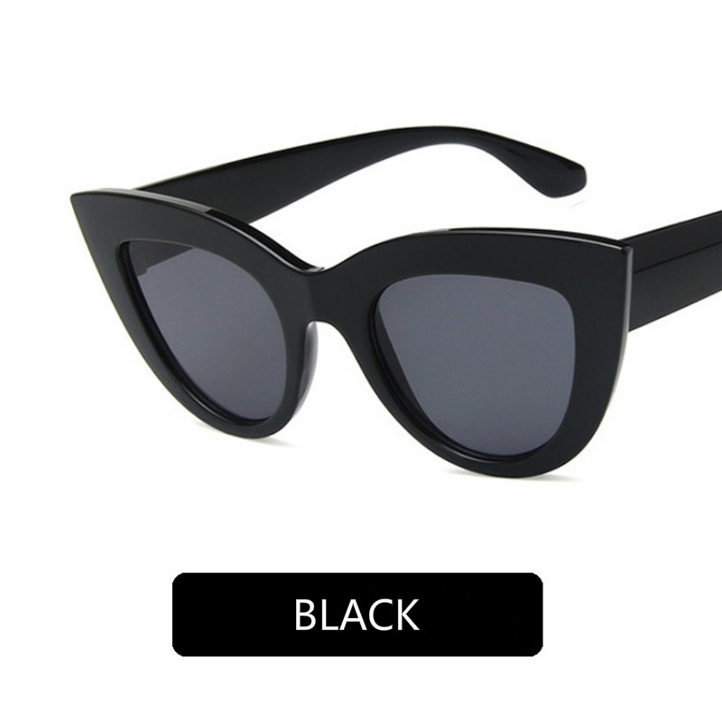 Cat Eye Women Sunglasses ladies Lens Vintage Shaped Europe and America Sun Glasses Female Eyewear