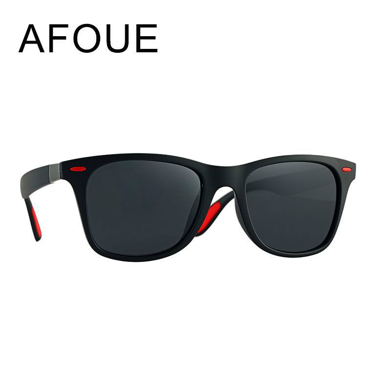 Fashion  Polarized Sunglasses Men Women Driving Square Frame Sun Glasses Male Goggle Shades Mirror