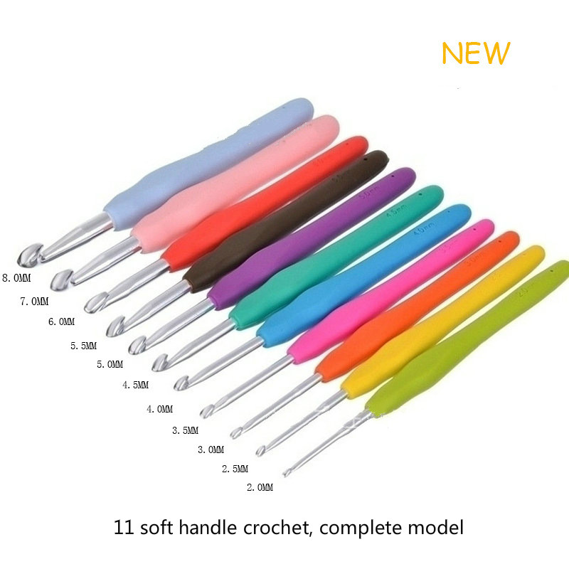 30Pcs/set Crochet Hooks Storage Bag Weave Craft Sewing Needles Sweater Knitting Tools Accessories