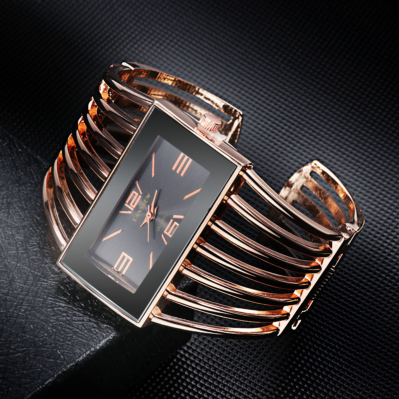 Fashion openwork bracelet watches quartz watch Joker temperament explosives ladies bracelet watches