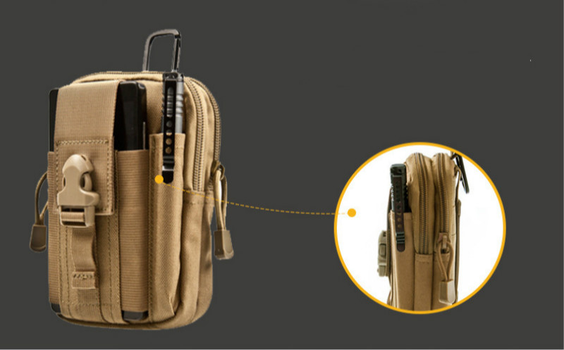 Mens Mini 1 PCS Waist Bag Belt Fanny Pack Waist Pouch Backpack Tactical For Travel Outdoor Sport