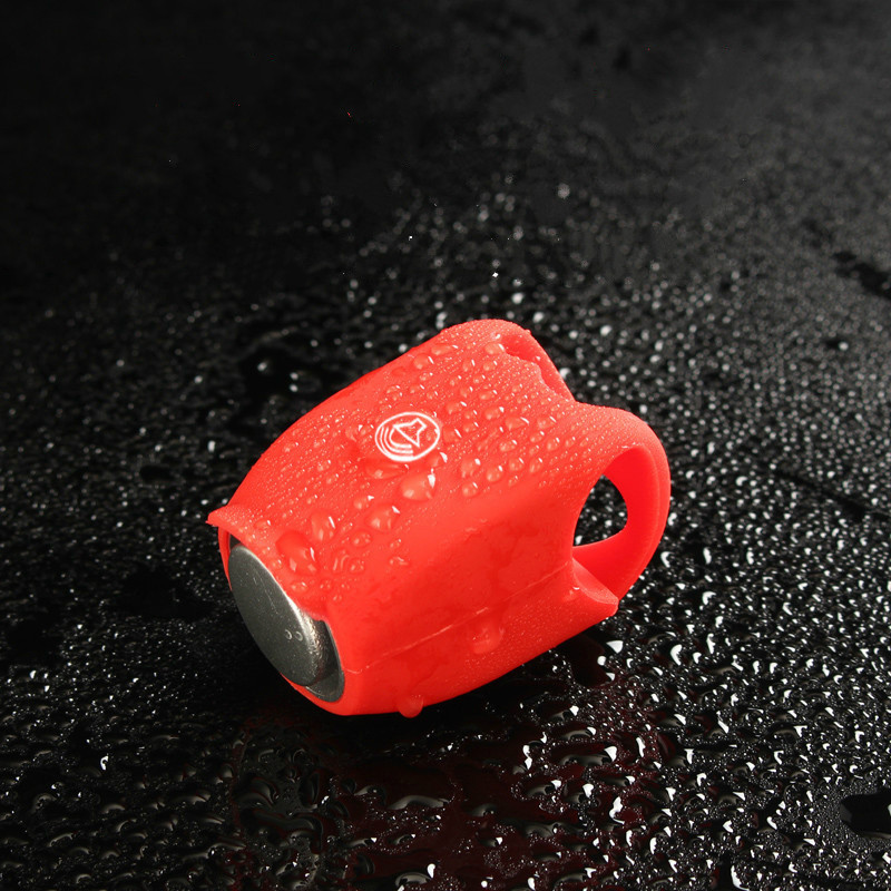 Bicycle electric horn mountain bike bell silicone personality bell ring riding accessories