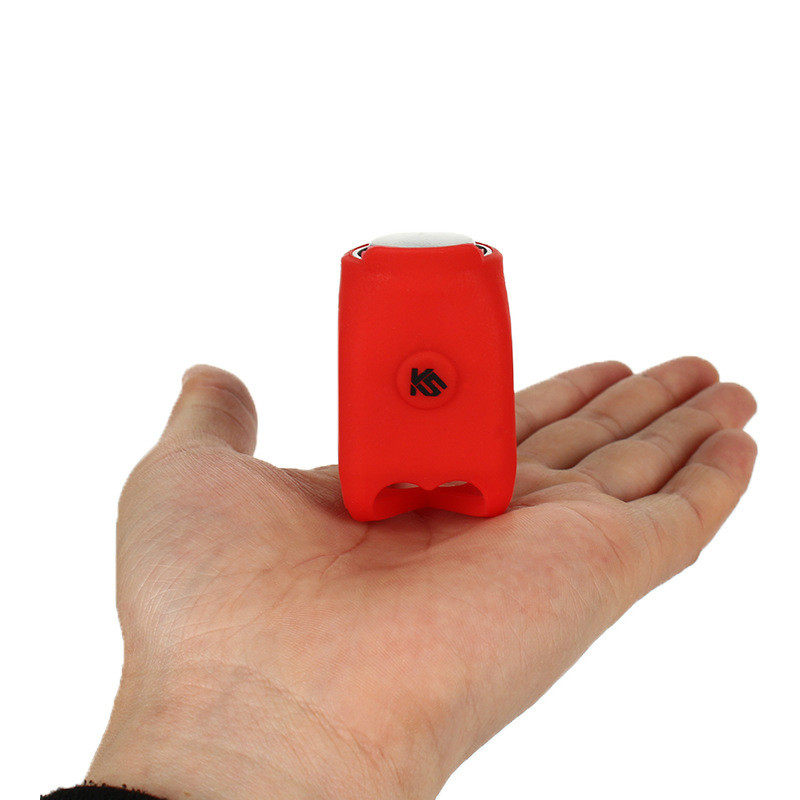 Bicycle electric horn mountain bike bell silicone personality bell ring riding accessories