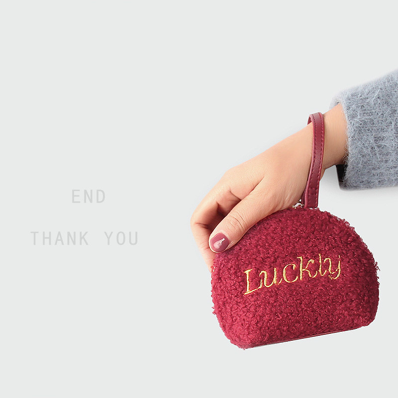 Small wallet new small ladies coin purse cute wild simple short coin purse Wallet women purse