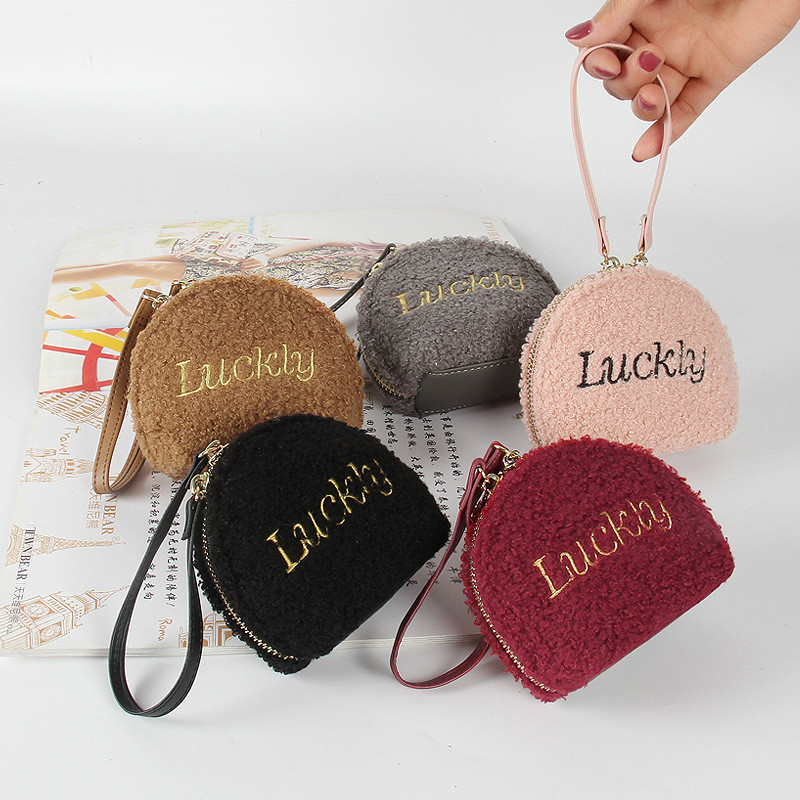 Small wallet new small ladies coin purse cute wild simple short coin purse Wallet women purse