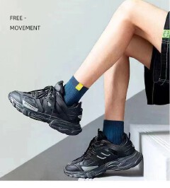 5 Pairs Men's Socks Men's Mid Length Solid Color Cotton Socks Men's Autumn And Winter Trendy Casual Business Sports Socks  Breathable Sweat Absorbing And Odor Proof
