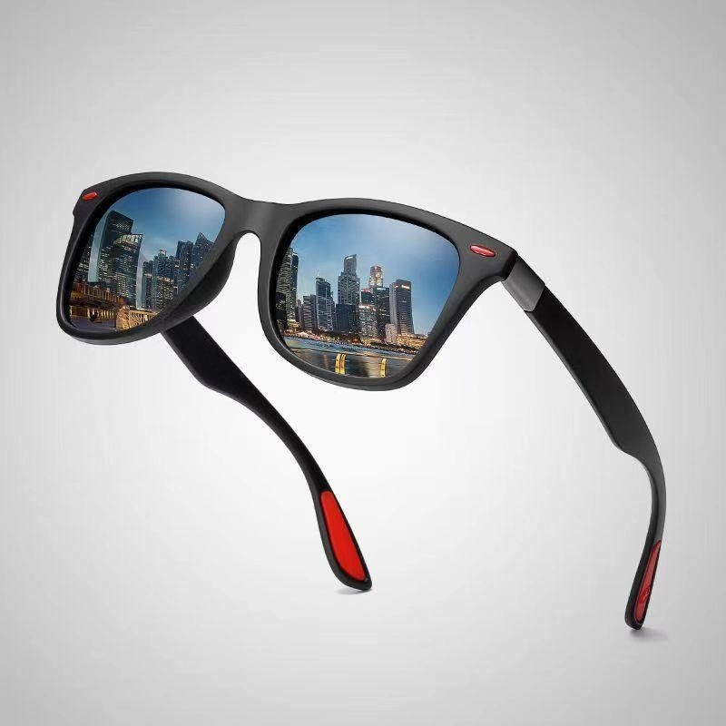 Fashion Sunglasses Eyewear Polarized UV400 For Men And Women Driving Square Frame Sun Glasses UV Protection Unisex Goggle Shades Mirror Sunglasses Metal