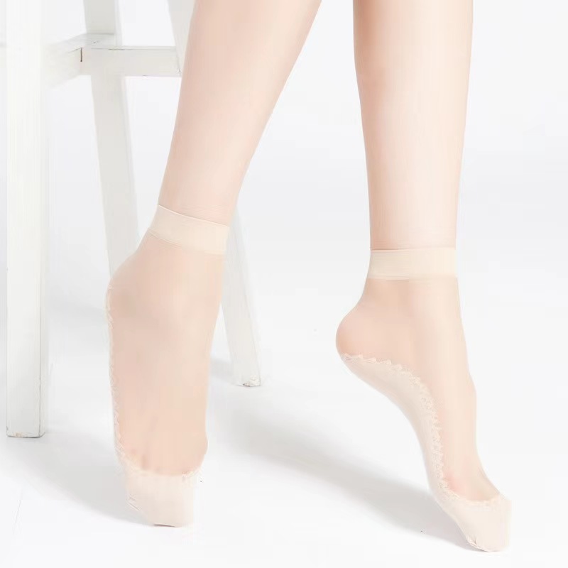 5 Pairs Women's Socks Cotton Socks Women's Clothing Ultra-thin Socks Women's Socks Thin Breathable Socks