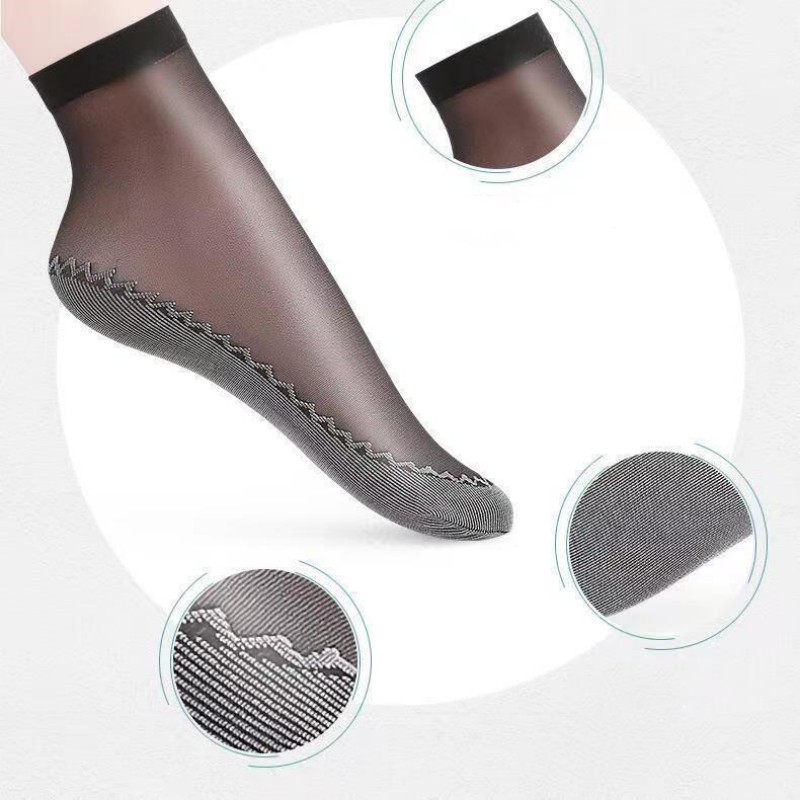 5 Pairs Women's Socks Cotton Socks Women's Clothing Ultra-thin Socks Women's Socks Thin Breathable Socks