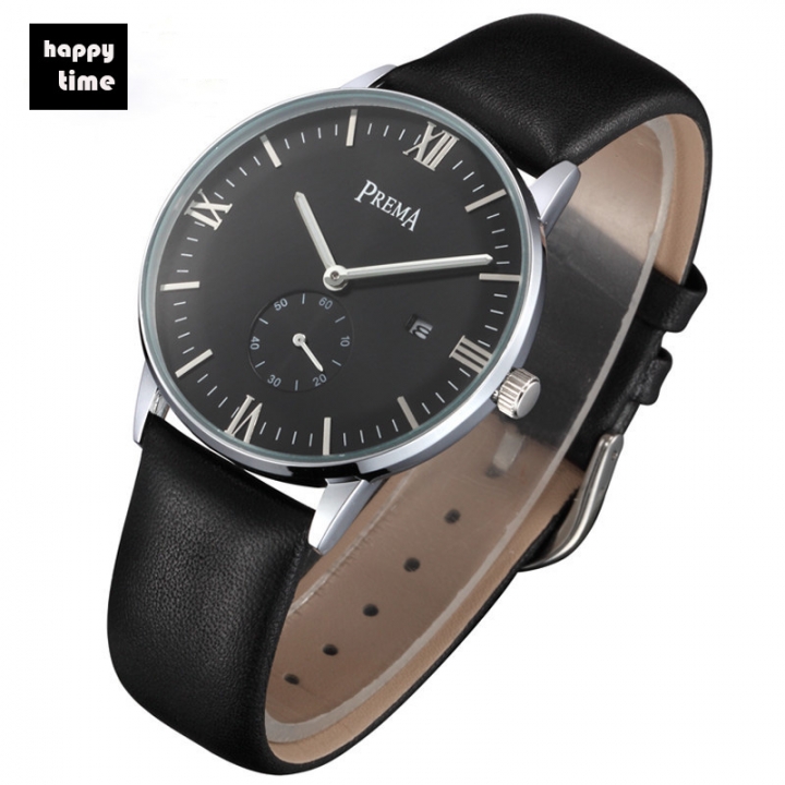 Quartz watches men&apos;s leather belts waterproof men&apos;s watches scratch proof watches men&apos;s watches