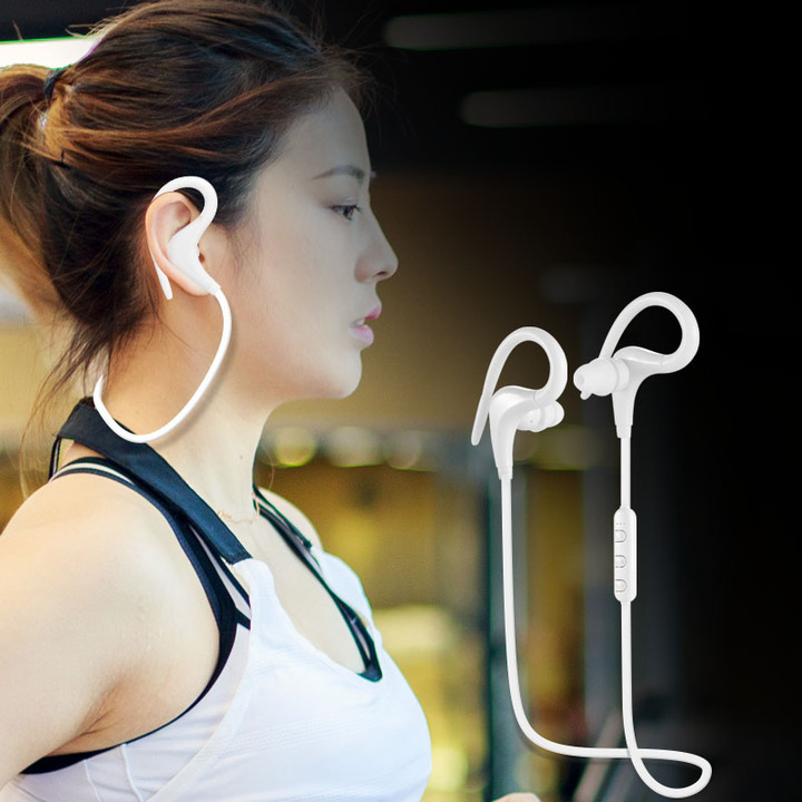 Bluetooth headset big horn sport hanging ear running 4.1 wireless neutral headset
