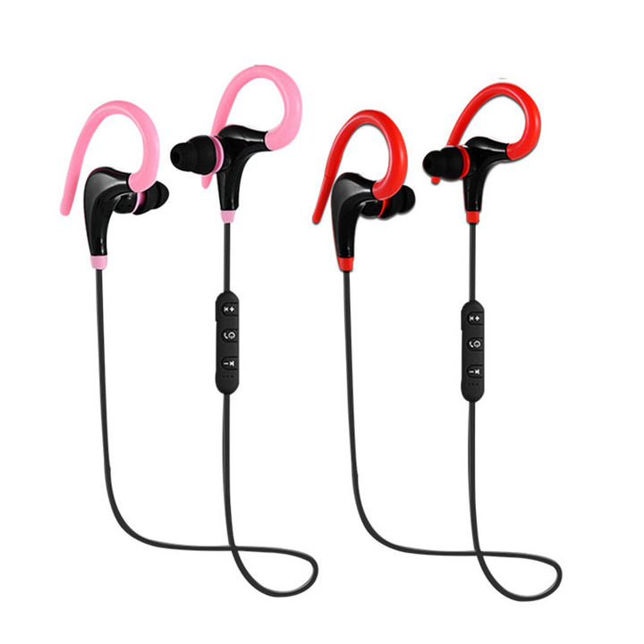 Bluetooth headset big horn sport hanging ear running 4.1 wireless neutral headset