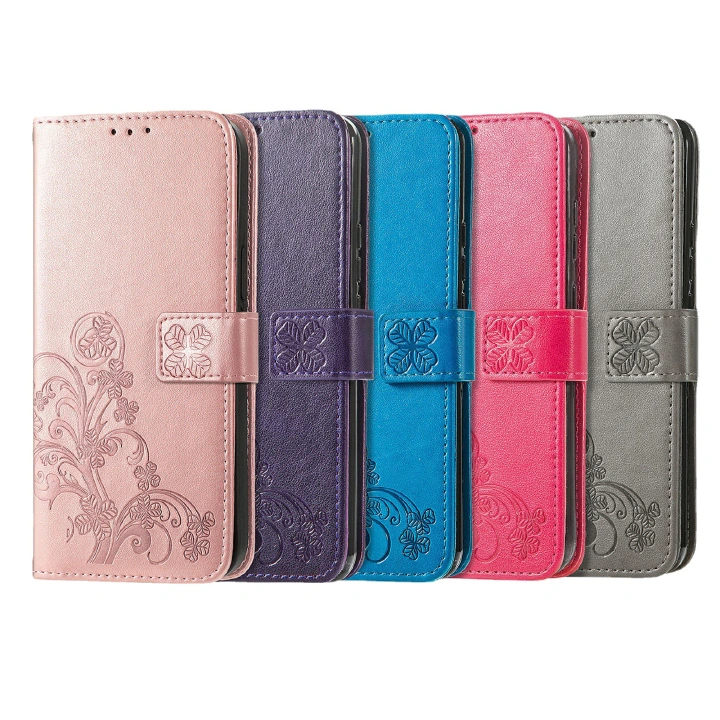 TPU Leather Embossed Case For Xiaomi Redmi Note 13C 13 Pro 5G Cover Luxury Shockproof Wallet Flip Phone Case For Redmi Note 13 Pro Plus