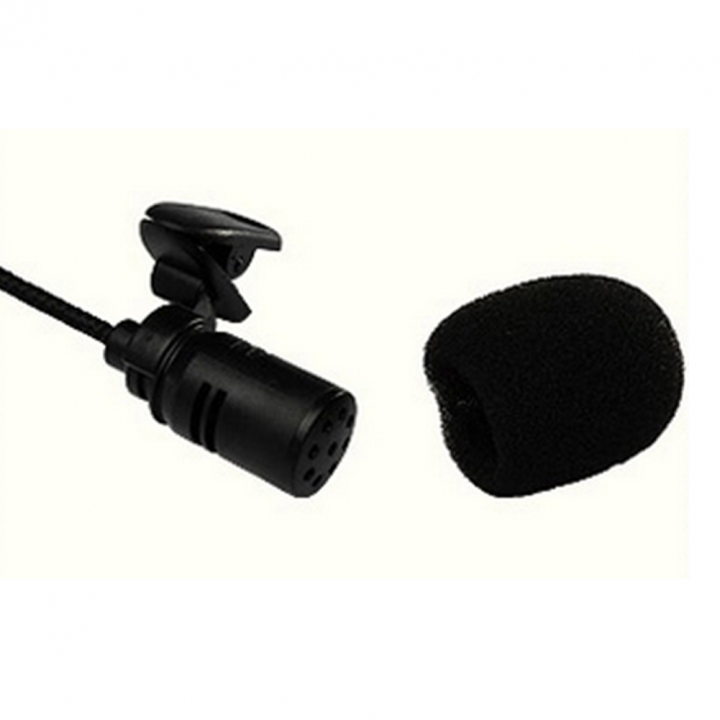 Lapel microphone Jack handsfree with cable Mini condenser microphone for all mobile phone