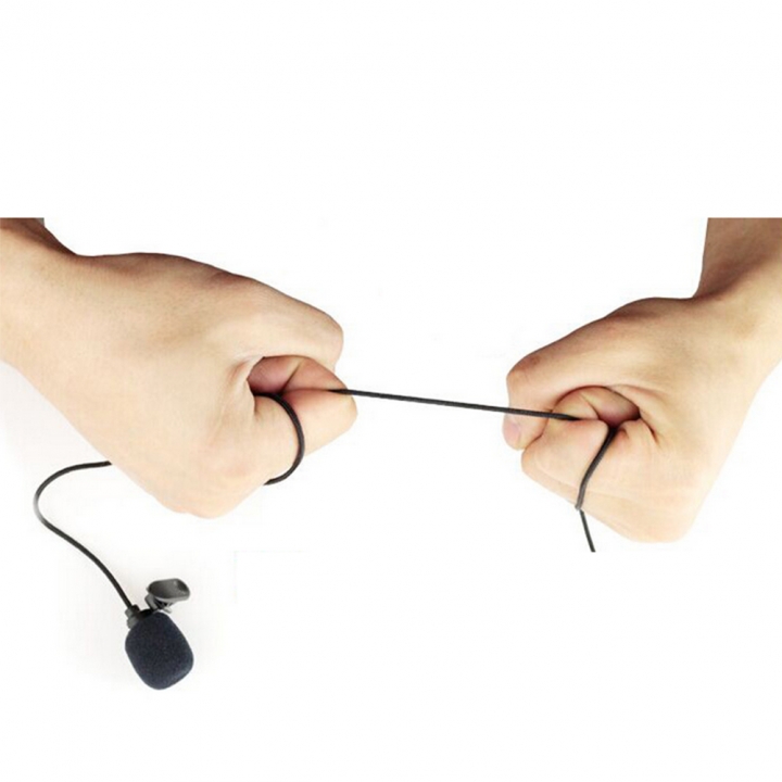 Lapel microphone Jack handsfree with cable Mini condenser microphone for all mobile phone