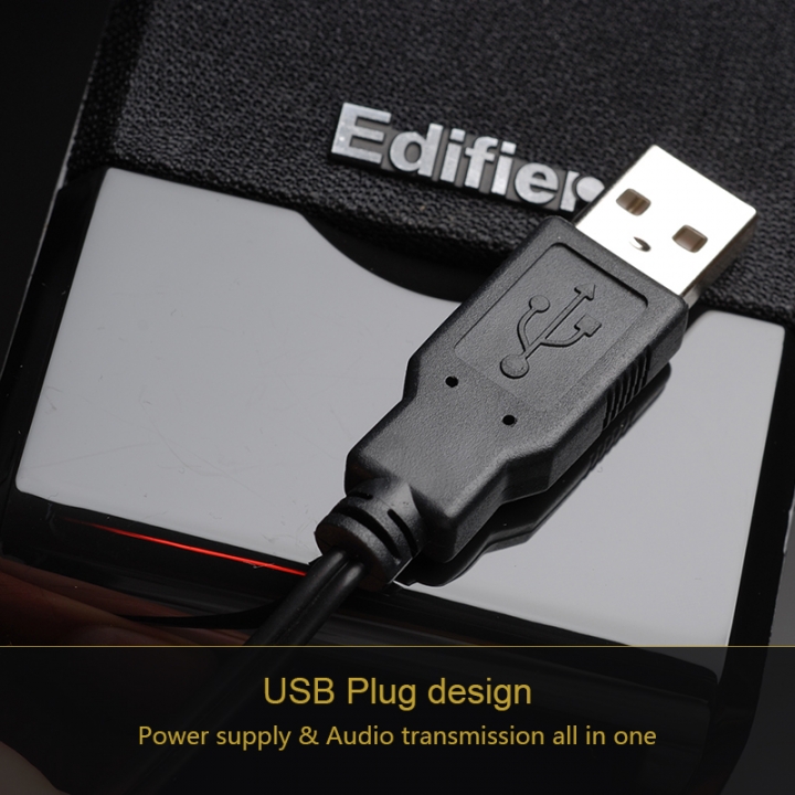 magnetic force computer support stereo USB power supply for easy desktop portable speakers