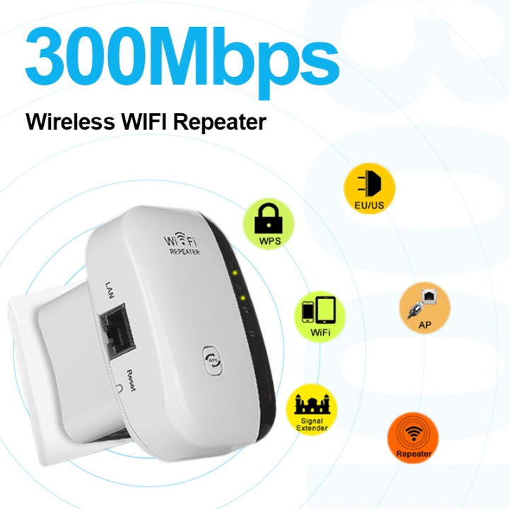 300Mbps Wireless WiFi Router Wifi Repeater Wireless Extender 802.11b/g/n 2.4Ghz With 2Pcs Antenna
