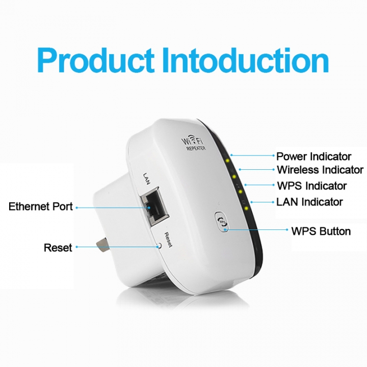 300Mbps Wireless WiFi Router Wifi Repeater Wireless Extender 802.11b/g/n 2.4Ghz With 2Pcs Antenna