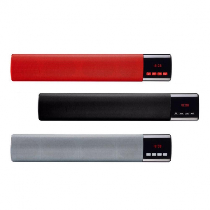 Portable Home Theater Sound Bar HIFI Mini Bluetooth Speaker Wireless Speaker TF FM Subwoofer