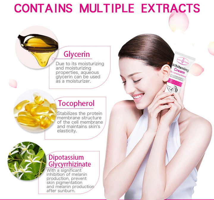 Body Creams Armpit Whitening Cream Between Legs Knees Private Parts Whitening