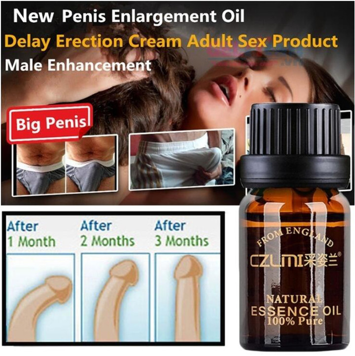 Big Dick Penis Enlargement Oil Male Penis Extender Erection Increase Growth Oil For Men Delay Time