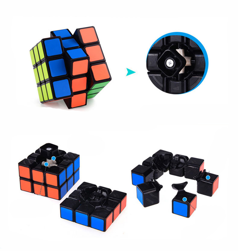 Qiyi Rubik&apos;s Cube  Toy Rubik&apos;s Cube Set Full Set of Professional Games Dedicated for Beginners