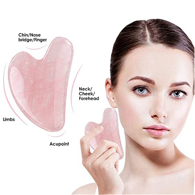 Massager For Face Gouache Scraper Face Roller Resin Gua Sha Face Lift Up Wrinkle Remover Face