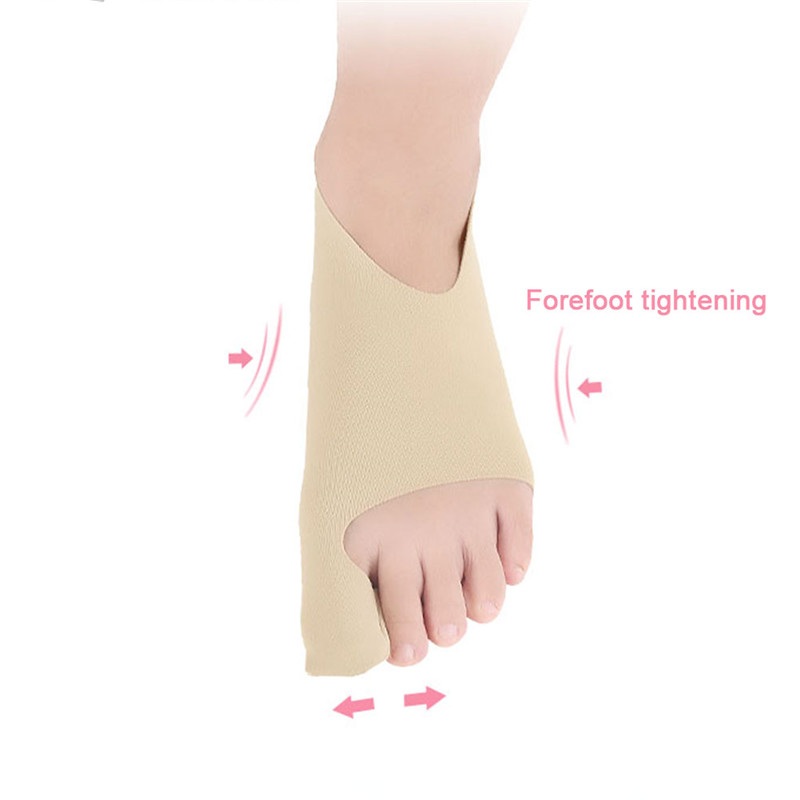 1Pair Toe Valgus Corrector Feet Bone Thumb Adjuster Pedicure Socks Pain Relief Bunion Tool