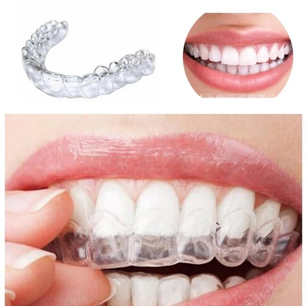 Anti Bruxism Sleeping Mouth Guard Shield Mouth Tray Stop Teeth Grinding Sleep Aid Health Care