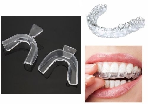 Anti Bruxism Sleeping Mouth Guard Shield Mouth Tray Stop Teeth Grinding Sleep Aid Health Care