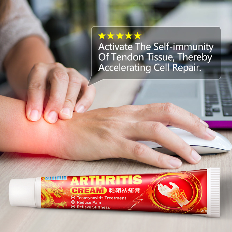 Anti Arthritis Pain Relief Ointment Tenosynovitis Care Sports Support Cream Therapy Chinese Plaster
