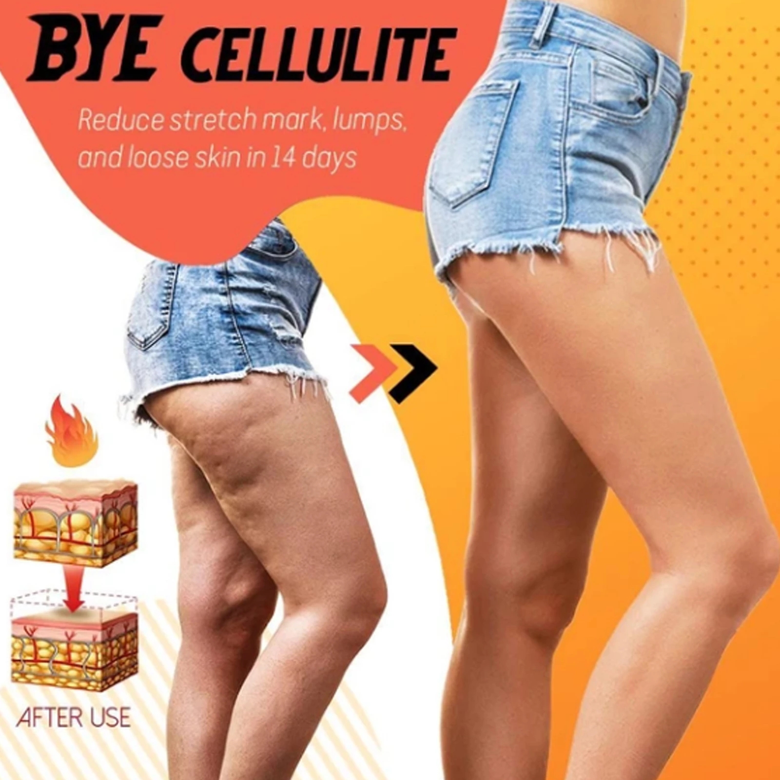 Fast Fat Burning Spray Weight Loss Essential oil Spray Cellulite Removal  Buttocks Abdomen