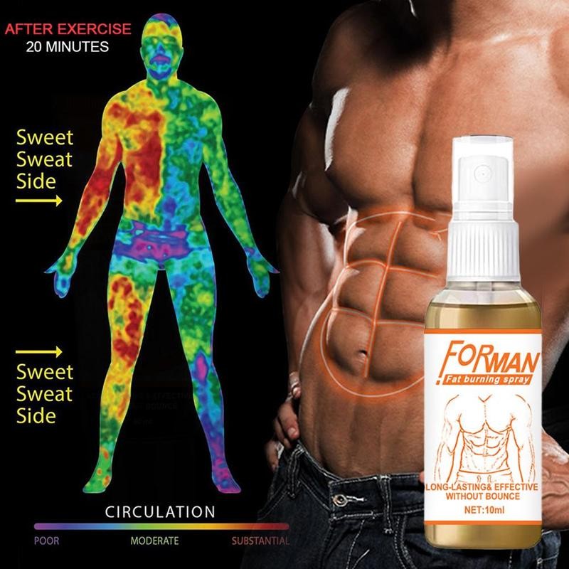 Abdominal Muscle Spray Anti Cellulite Burn Fat Weight Loss Products Men Women Fitness Slim Cream
