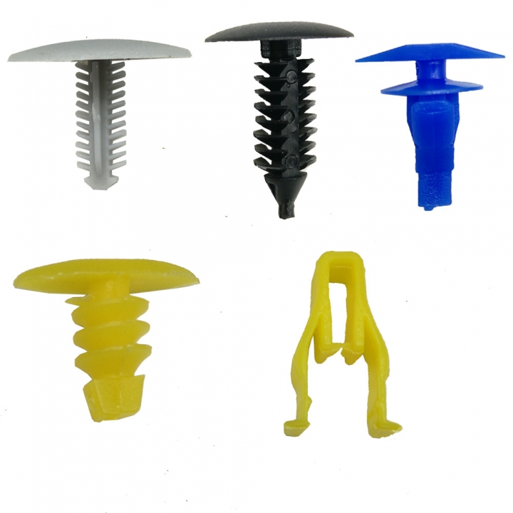 Mixed 730PCS Auto Fastener Car Universal Bumper Fixed Clamp Push Type Clip for All Car Fastener