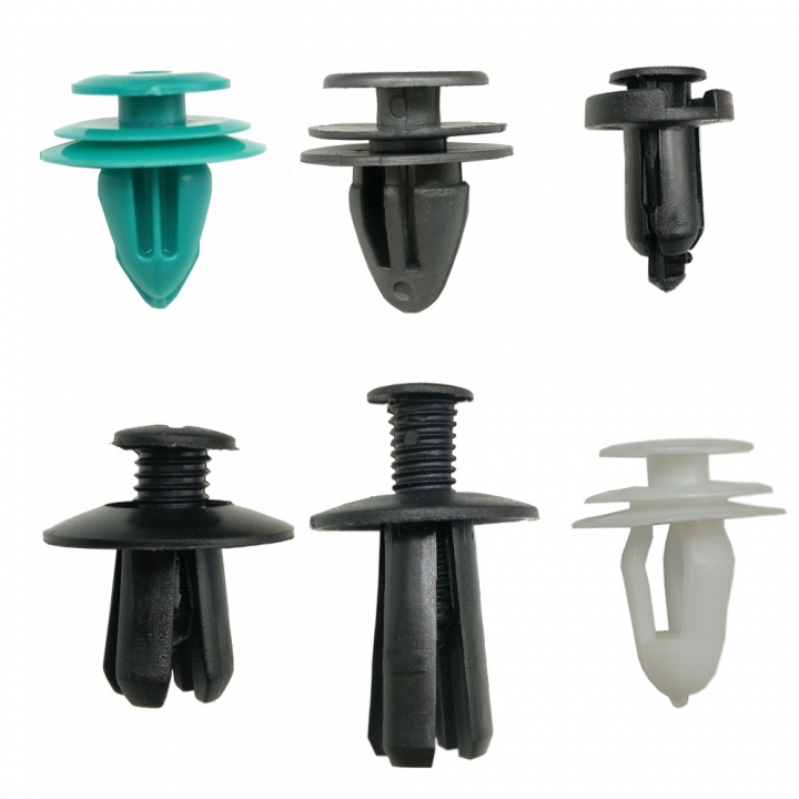 Mixed 730PCS Auto Fastener Car Universal Bumper Fixed Clamp Push Type Clip for All Car Fastener