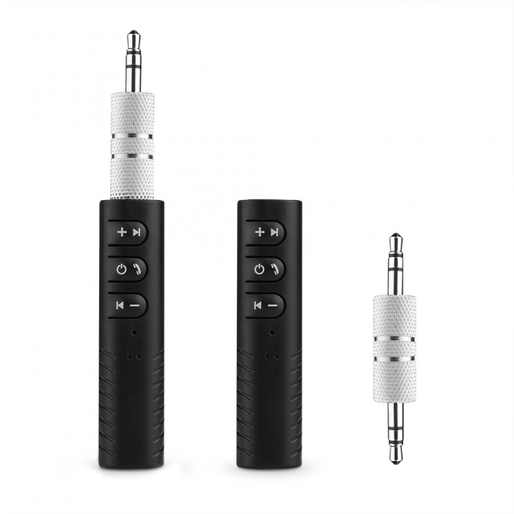 3.5 mm socket bluetooth car kit hands-free music audio receiver adapter stereo speakers
