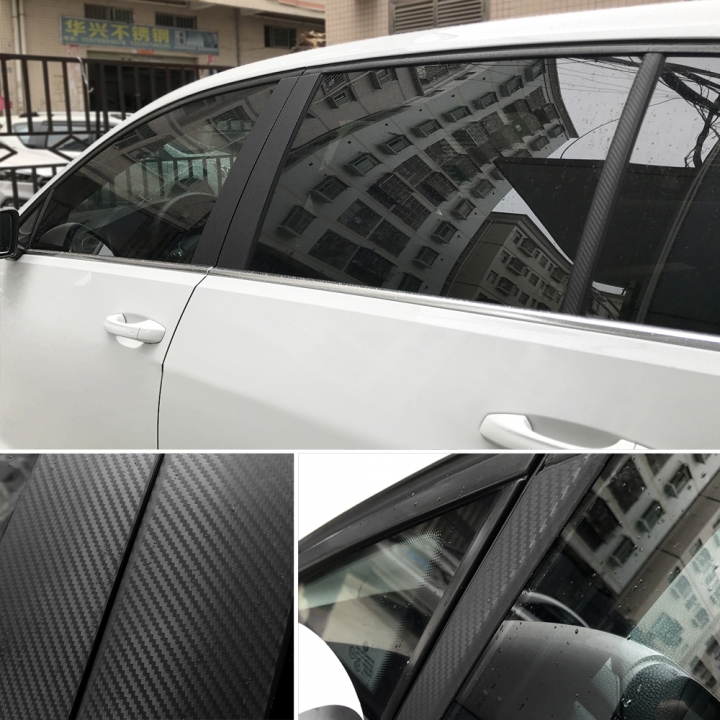 30cmx127cm 3D Carbon Fiber Vinyl Car Wrap Sheet Roll Film Car stickers and Decals Car Styling