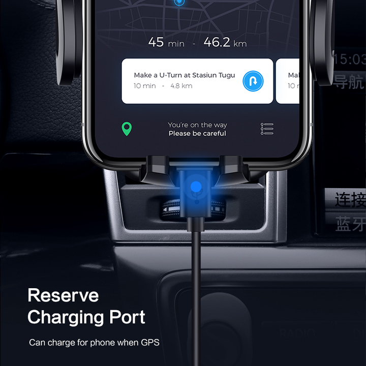 One-Click Release Car Phone Holder Universal Air Vent Mount Car Holders Stand Mobile Supports