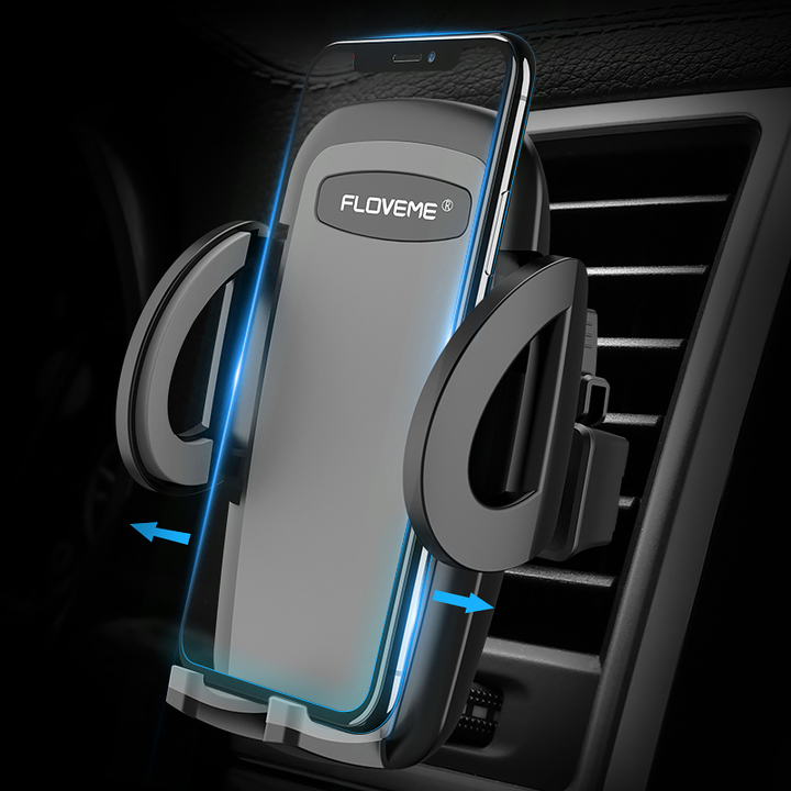 One-Click Release Car Phone Holder Universal Air Vent Mount Car Holders Stand Mobile Supports