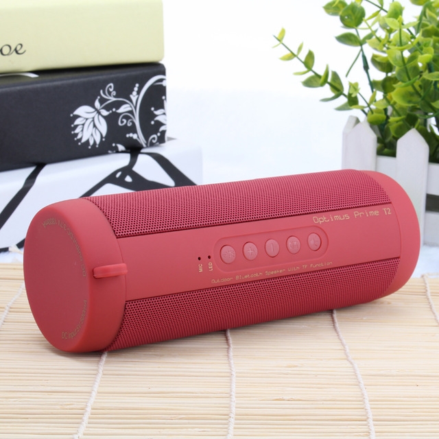T2 Bluetooth Speaker Waterproof Portable Outdoor Wireless Mini Column Box Speaker leds speakers