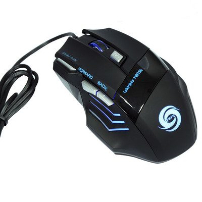 USB Wired Gaming Mouse 6 Buttons LED Optical Professional Pro Mouse Gamer Computer Mice